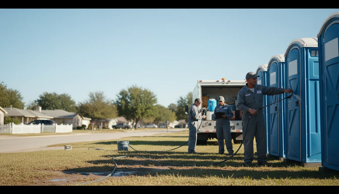 Long-Term Portable Toilet Rental in Borden, IN near me